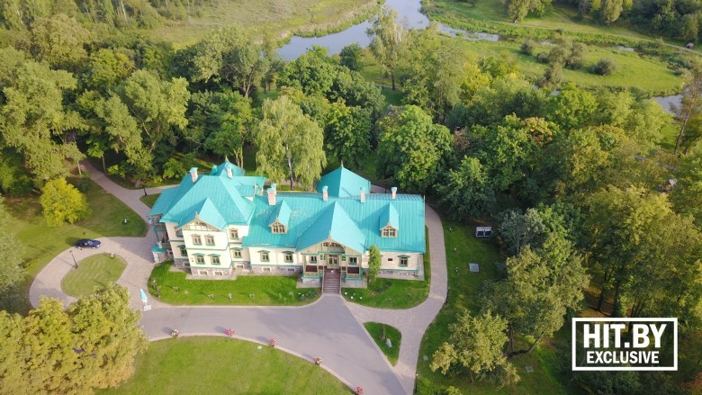 Лошицкий парк с высоты. Минск.