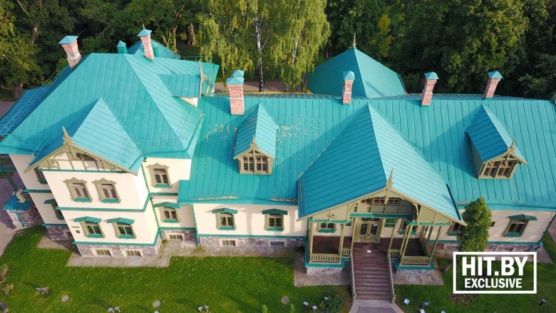 Лошицкий парк с высоты. Минск.
