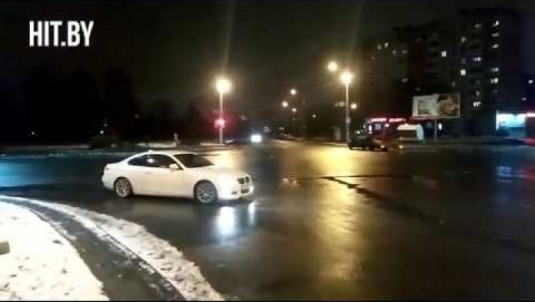 АБСОЛЮТНО ГОЛЫЙ мужчина лежал посреди перекрестка в Малиновке в Минске (ВИДЕО)
