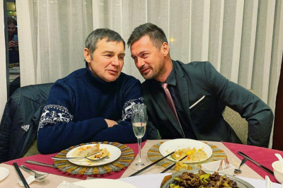 Как выглядит отец Милевского?